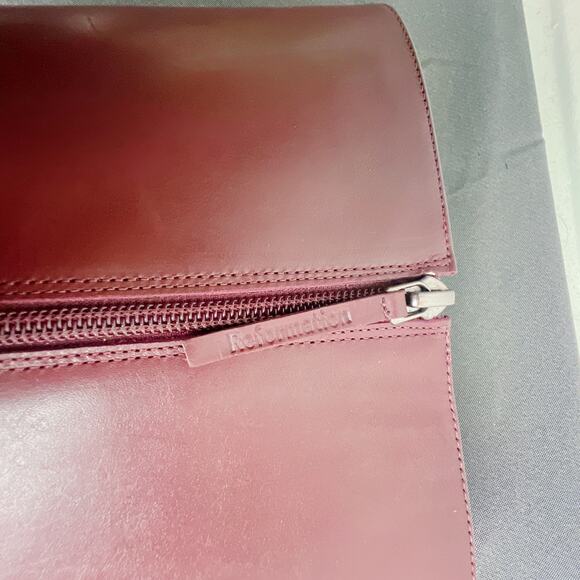 Reformation Claudette Ruby Leather Knee Boots Size 9 - Picture 5 of 8